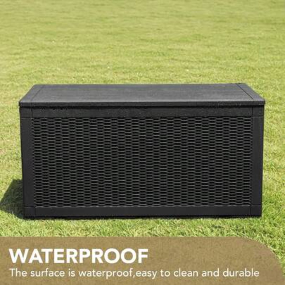 Gardening Tools Plastic - Große abschließbare Outdoor-Aufbewahrungsbox, 120 Gallonen, wasserdichte