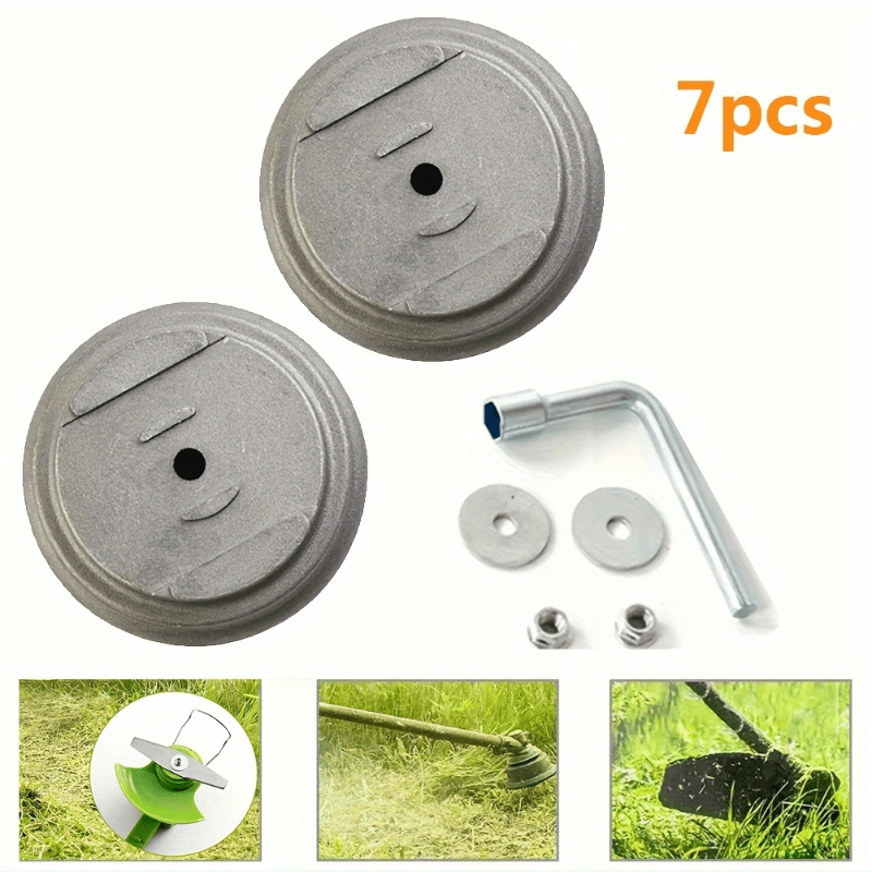 Gardening Tools Bundle - 7-teiliges Set mit elektrischen Rasenmäherklingen, robuste
