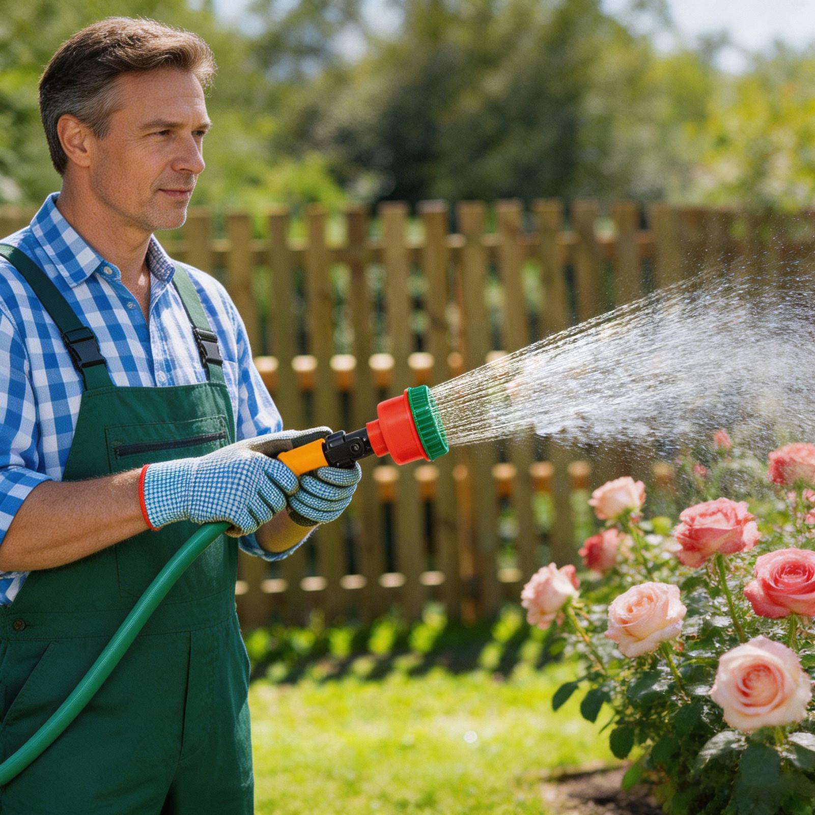 Gardening Tools Plastic - Gartensprühdüse, zersprühende, auslaufsichere Bewässerungsdüse, Ersatz-Sprinklerkopf für