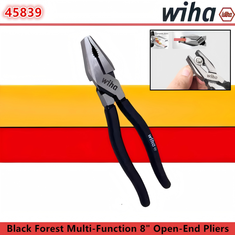 Gardening Tools German - WIHA 45839 8-Zoll Black Forest Multifunktionszange