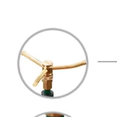 Gardening Tools Plastic - Hochleistungs-Gartensprinkler mit 360-Grad-Drehung und verstellbarer Teleskopstange