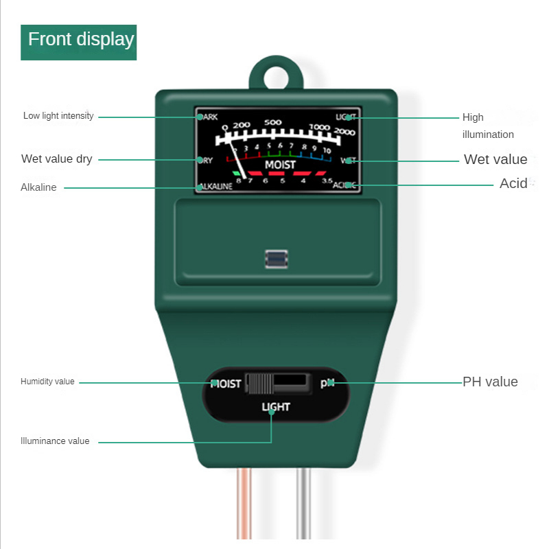 Pflanzenprüfgerät für Wachstum – Soil Ph Meter Bewertung und Preis