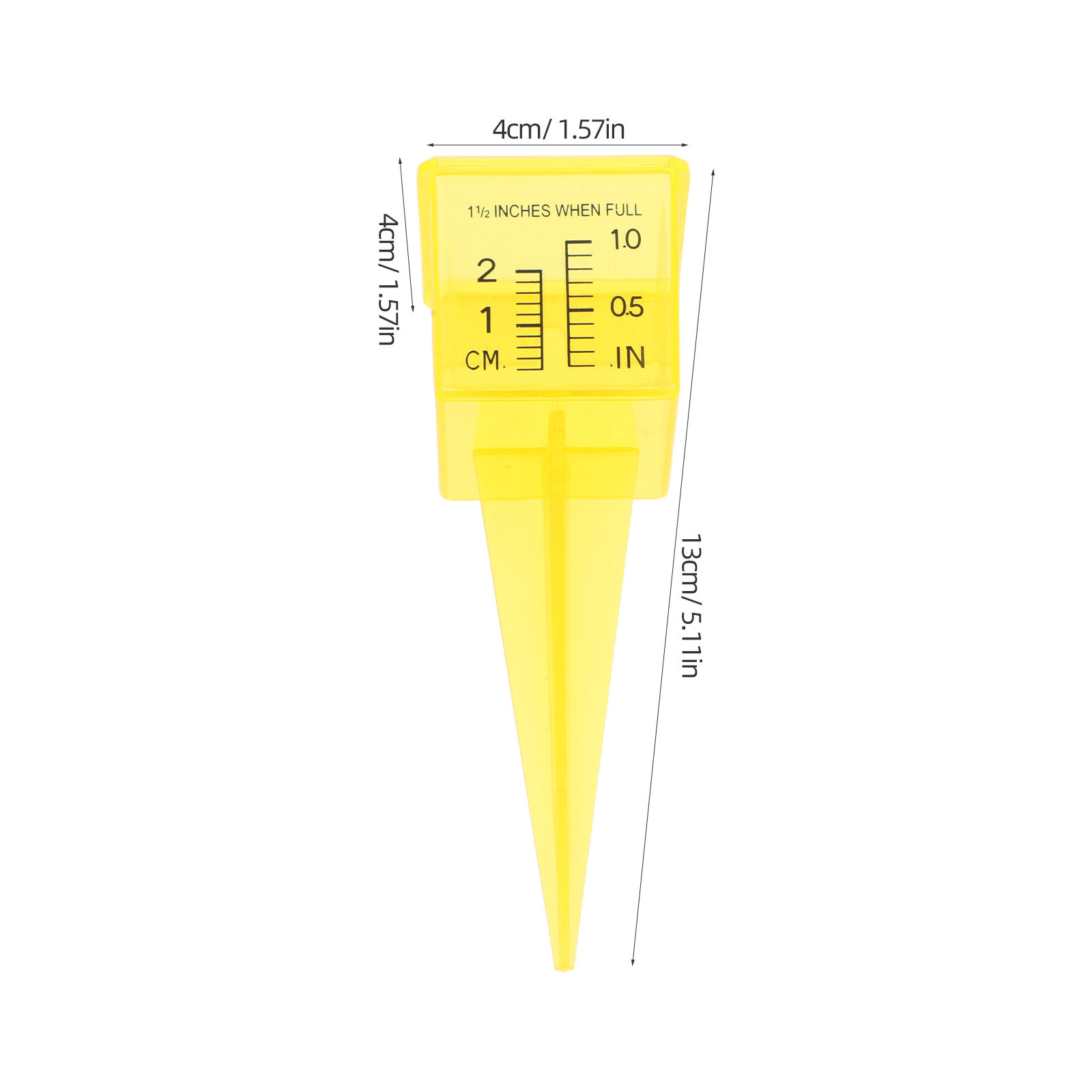 9 Stück Outdoor-Regenmesser 1, – Gardening Tools Plastic Bewertung und Preis