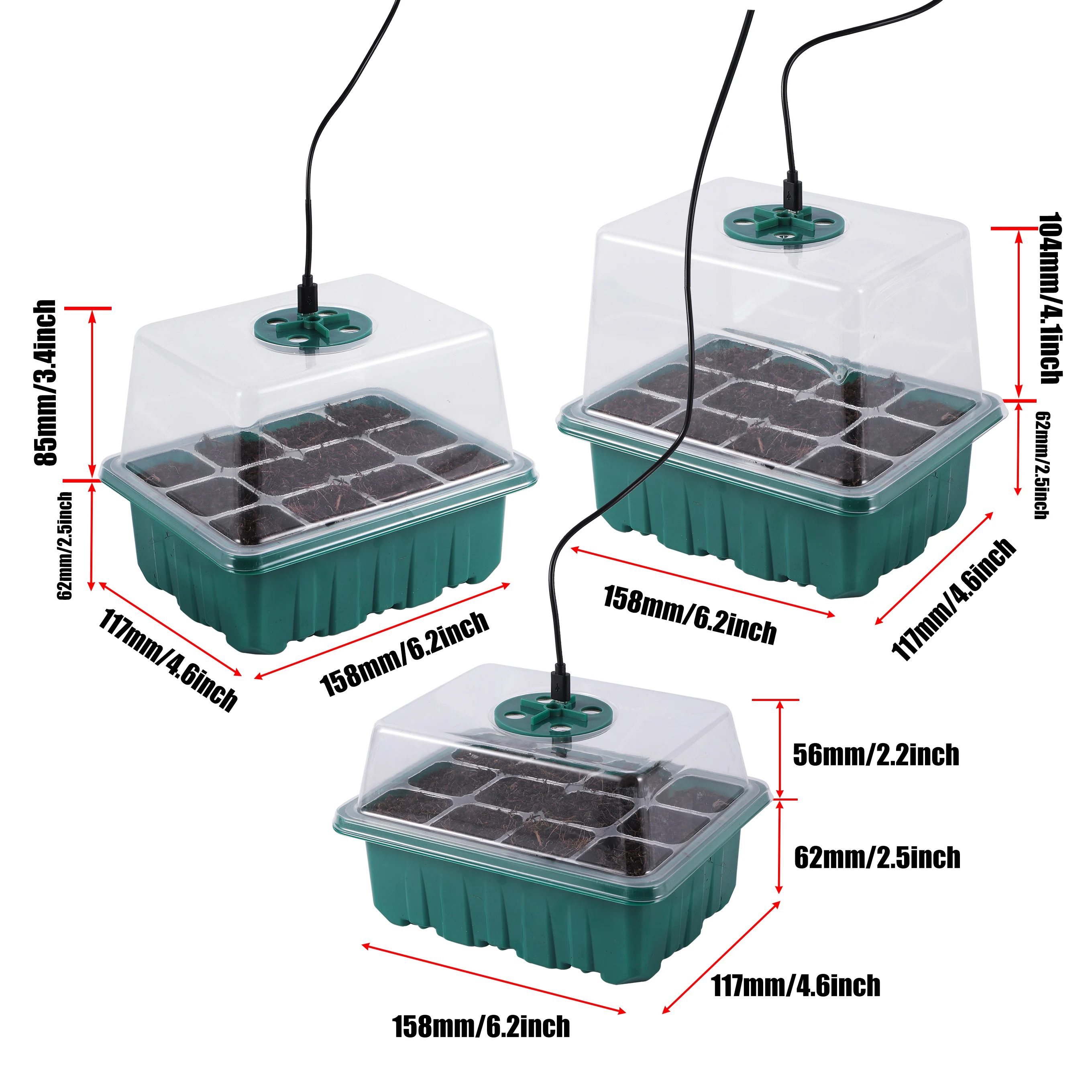5er-Pack/Set Samen-Startertabl – Seed Starter Trays Bewertung und Preis
