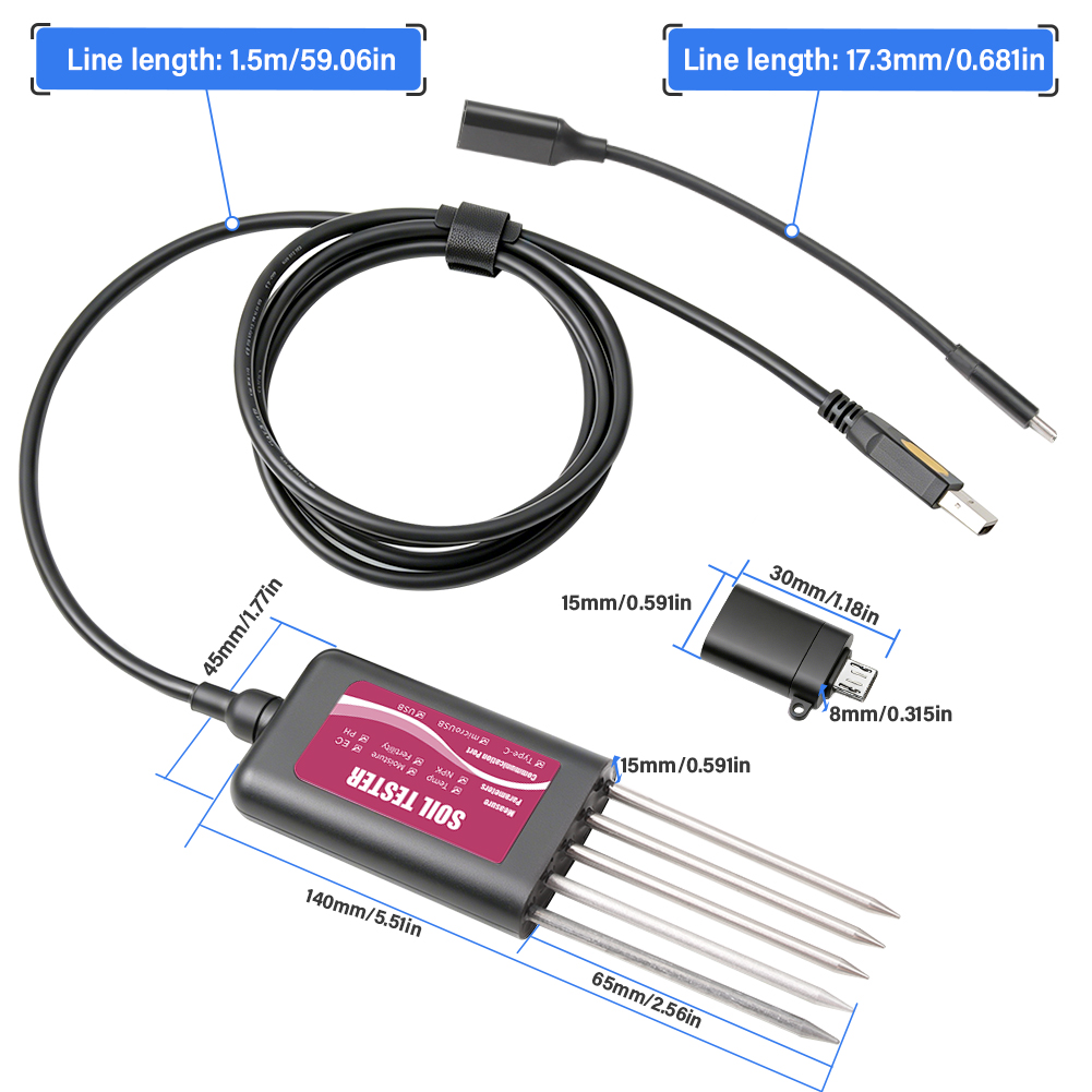 8-in-1 Intelligenter Bodentest – Soil Ph Meter Bewertung und Preis
