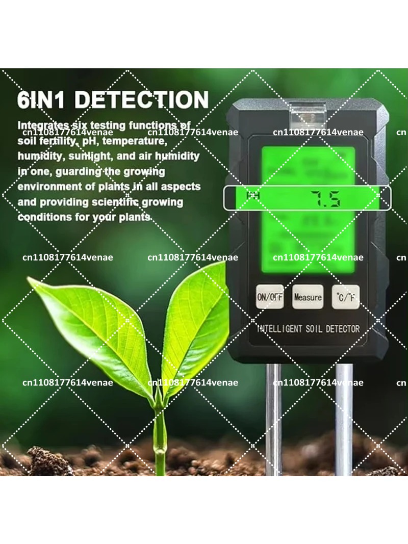 6-in-1 Bodentest-Kit, pH-Wert, – Soil Ph Meter Bewertung und Preis