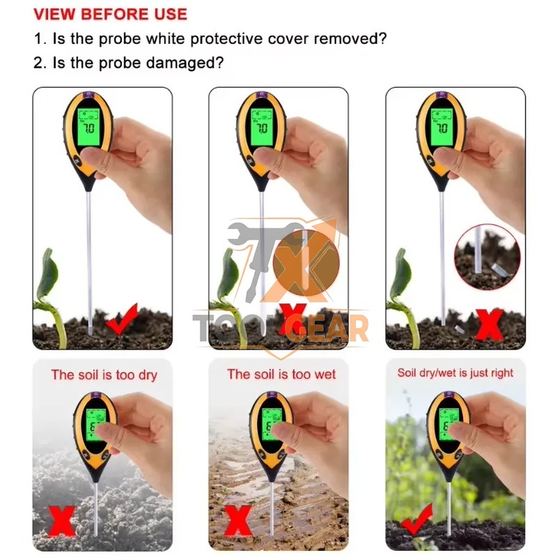 2026 Bestseller* 4-in-1 Boden- – Soil Ph Meter Bewertung und Preis