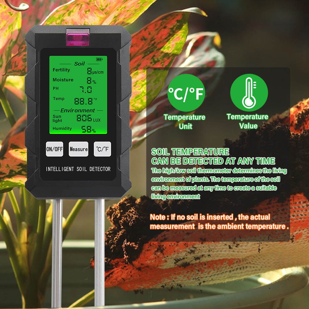 Digitaler 6-in-1 Boden-pH-Mete – Soil Ph Meter Bewertung und Preis