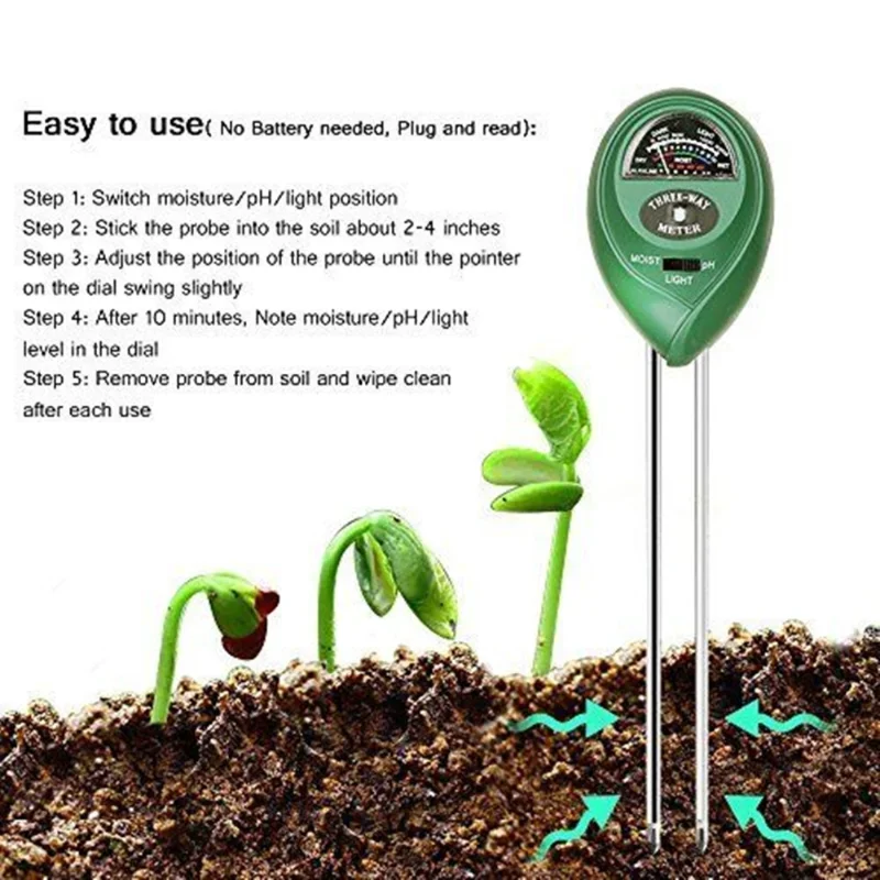 Garten PH Meter Sonnenlicht 3i – Soil Ph Meter Bewertung und Preis