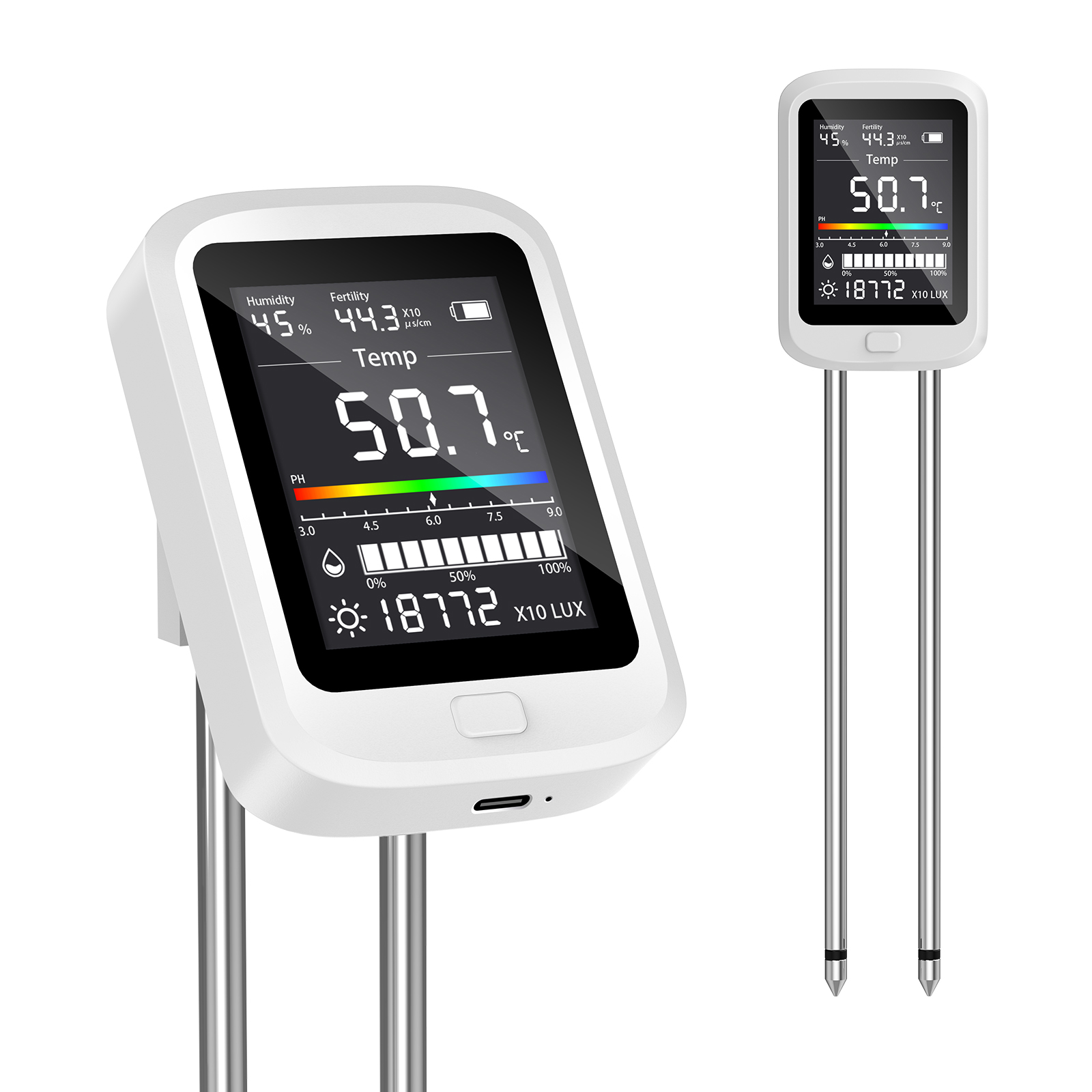 6-in-1 Bodentester mit Celsius – Soil Ph Meter Bewertung und Preis