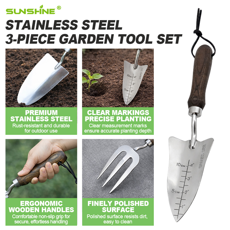 Maßgefertigte Gartenwerkzeuge  – Gardening Tools Shovel Bewertung und Preis