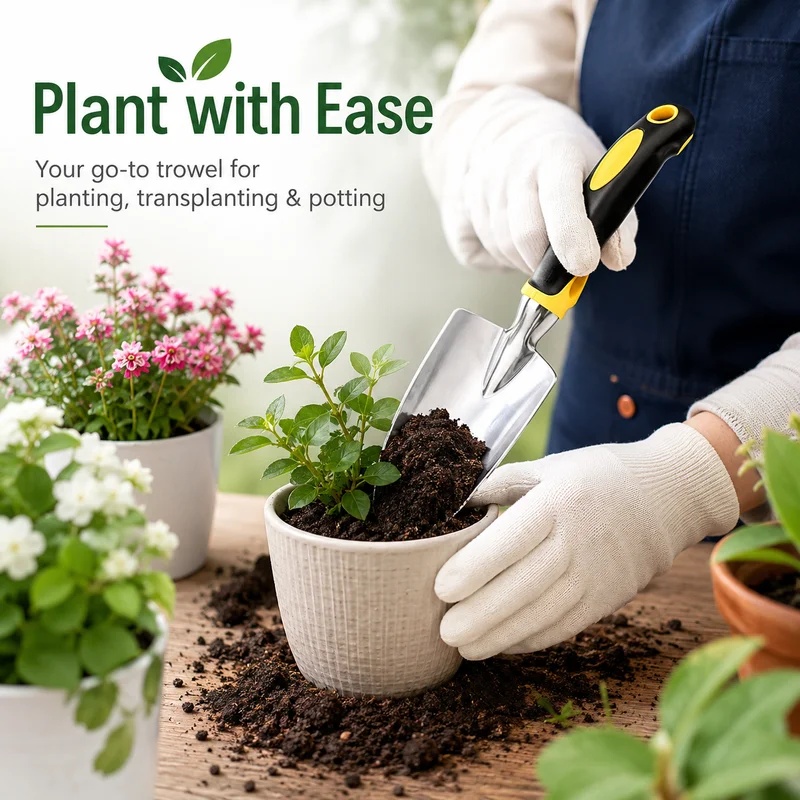 Edelstahl-Gartenschaufel mit R – Garden Hand Trowel Bewertung und Preis