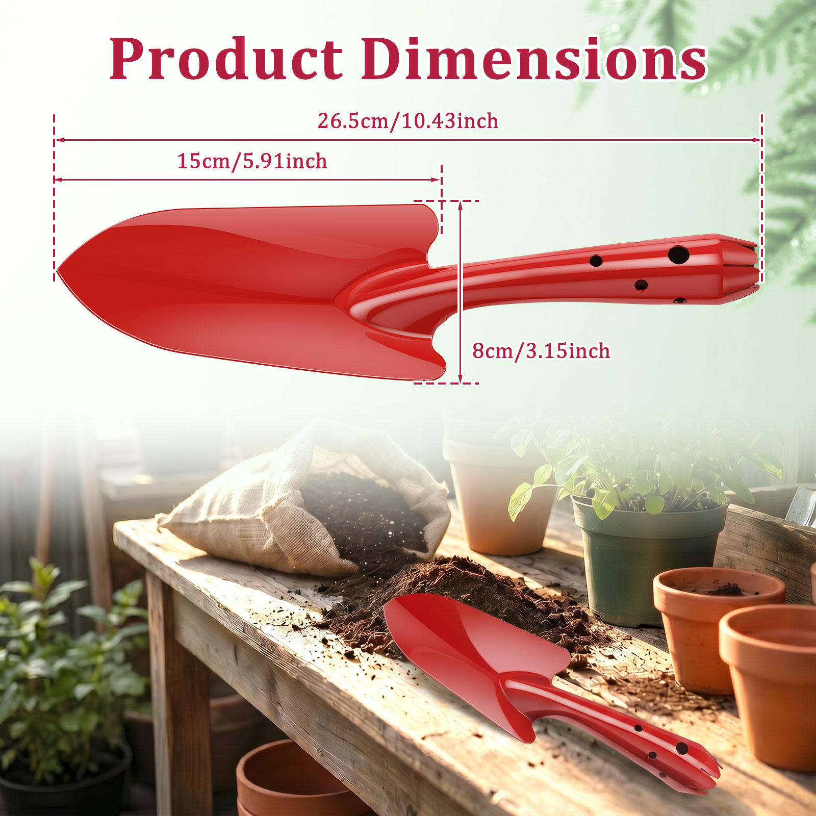Gartenkelle Rostbeständige Met – Garden Hand Trowel Bewertung und Preis