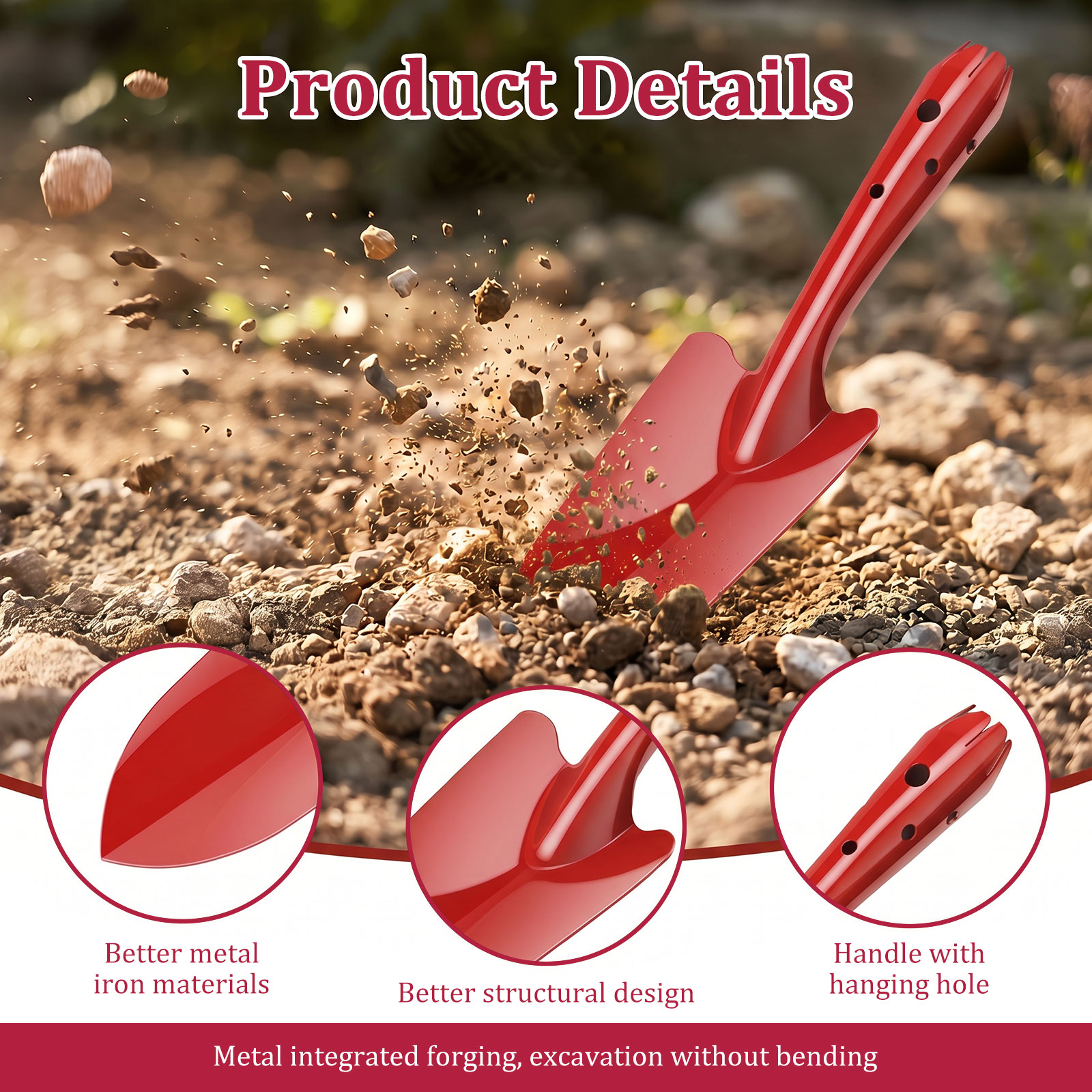 Gartenkelle Rostbeständige Met – Garden Hand Trowel Bewertung und Preis