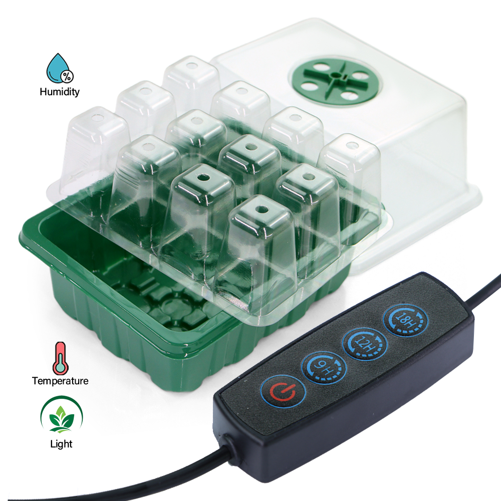 LED-Kindergartentöpfe mit Wach – Seed Starter Trays Bewertung und Preis