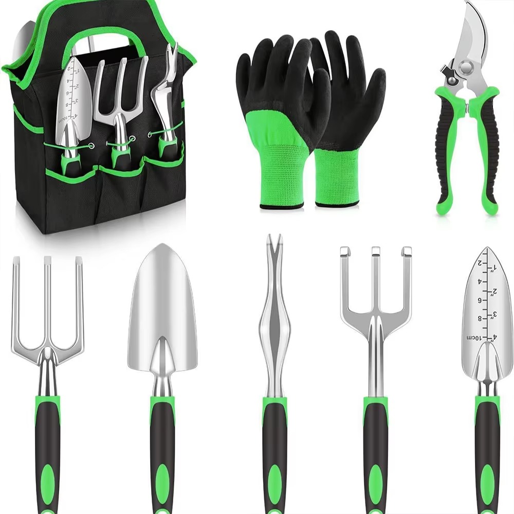 STLF 5-teiliges Gartenwerkzeug – Spade Digging Fork Bewertung und Preis