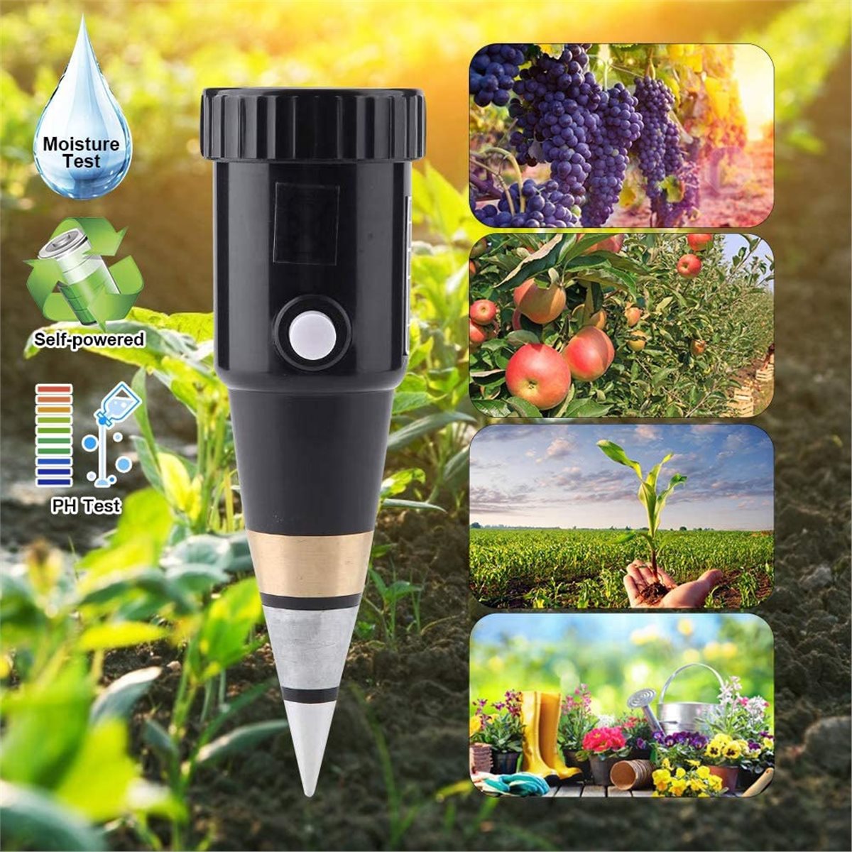 LNHF Boden-pH- und Feuchtigkei – Soil Ph Meter Bewertung und Preis