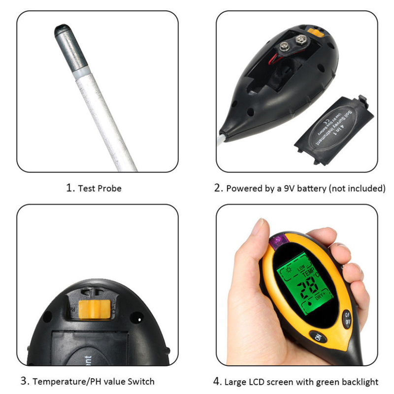 NEU 2026 LCD Boden-pH-Messgerä – Soil Ph Meter Bewertung und Preis
